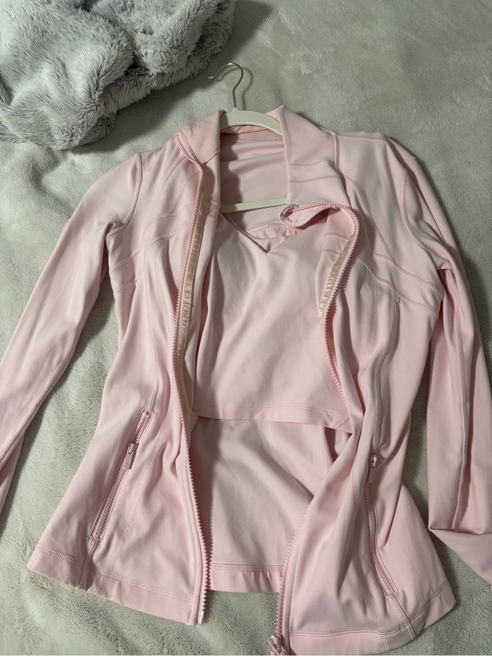 lululemon athletica Pale Pink Women's Zip Jacket